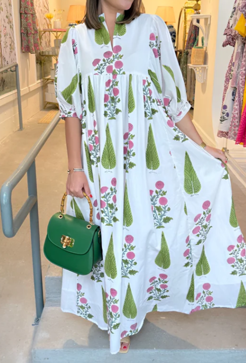 Summer Floral Maxi Dress